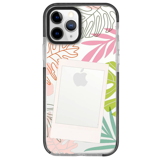 iPhone 11 Pro Leaves Polaroid Telefon Kılıfı