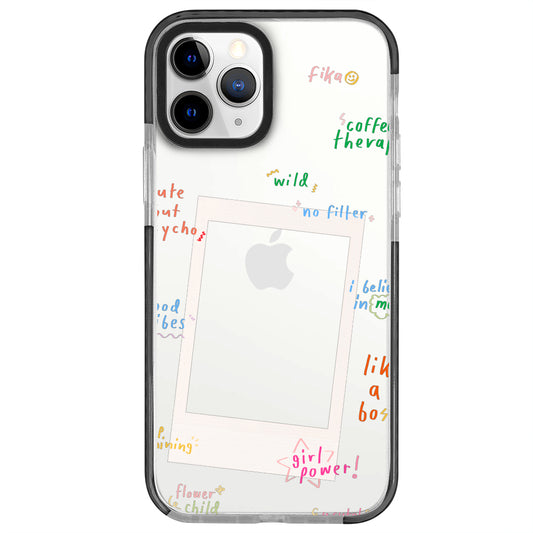 iPhone 11 Pro Therapy Polaroid Telefon Kılıfı