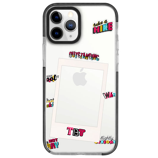 iPhone 11 Pro Take a Hike Polaroid Telefon Kılıfı