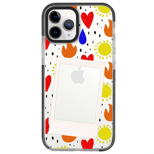 iPhone 11 Pro Hot Sun Polaroid Telefon Kılıfı