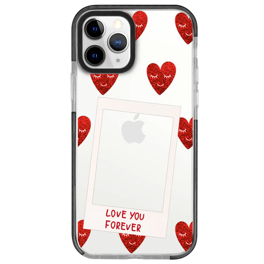 iPhone 11 Pro Love You Forever Polaroid Telefon Kılıfı
