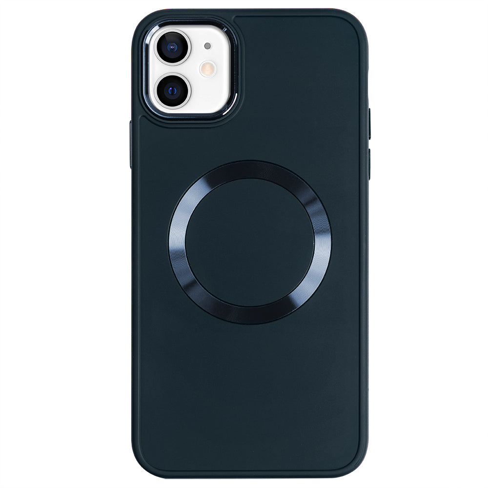 Apple iPhone 11 Renkli Magsafe Case Petrol Mavisi