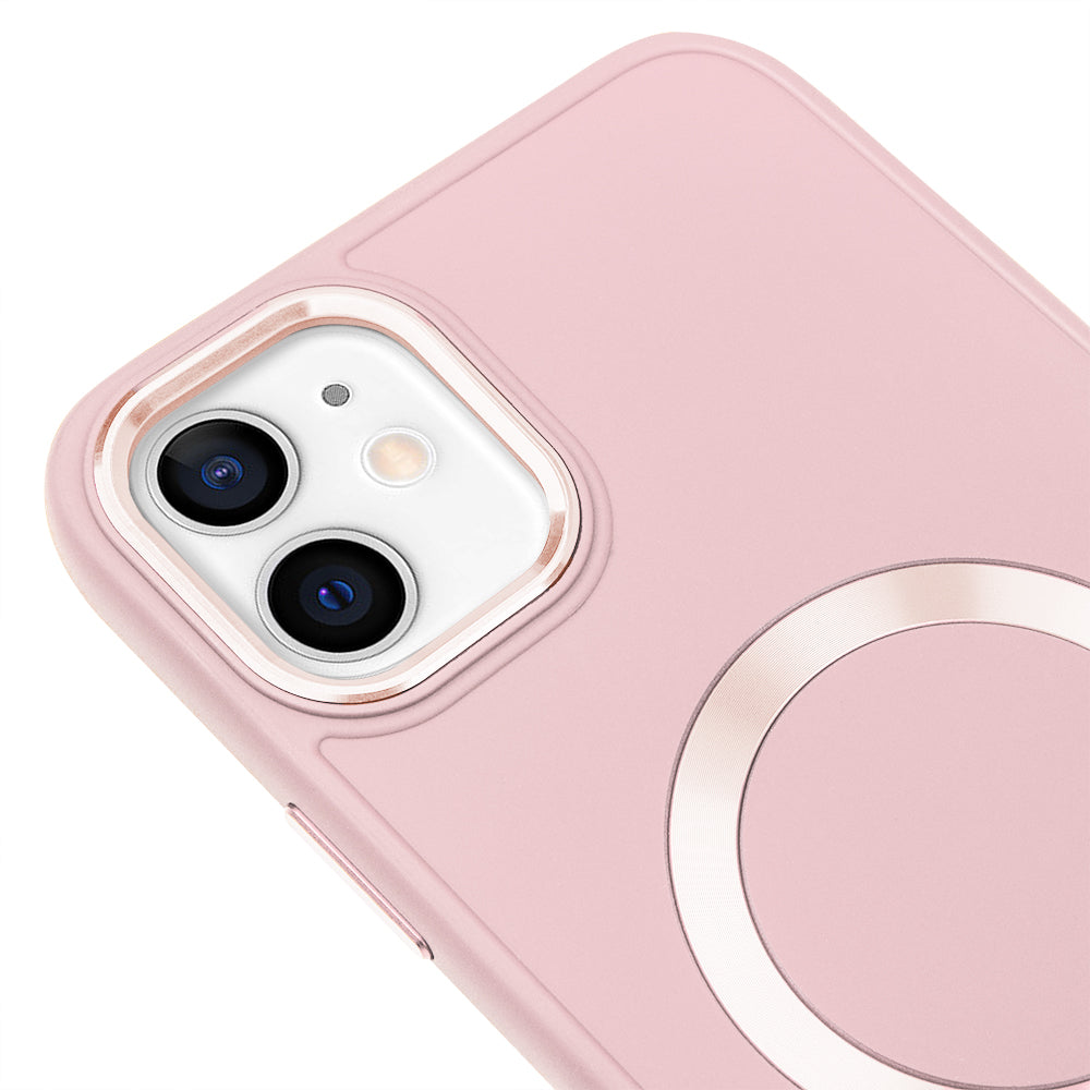 Apple iPhone 11 Renkli Magsafe Case Pembe