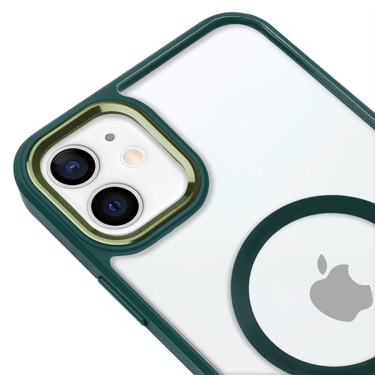 Apple iPhone 11 Pro Max Lux Magsafe Yeşil