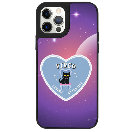 iPhone 12 Pro Başak Burcu Heart In Stars Telefon Kılıfı - Popsoketsiz