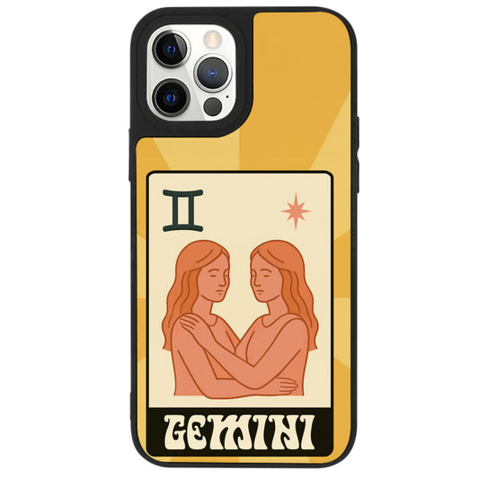 iPhone 12 Pro İkizler Burcu Sun Light Stars Telefon Kılıfı - Popsoketsiz