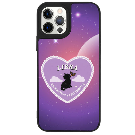 iPhone 12 Pro Terazi Burcu Heart In Stars Telefon Kılıfı - Popsoketsiz