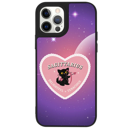 iPhone 12 Pro Yay Burcu Heart In Stars Telefon Kılıfı - Popsoketsiz