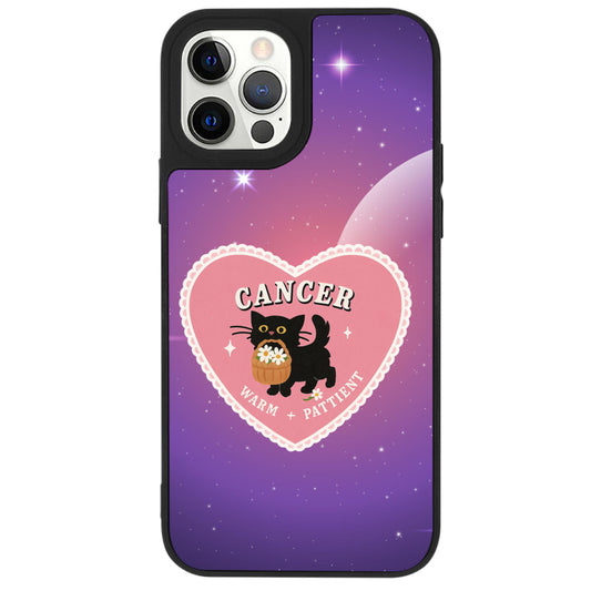 iPhone 12 Pro Yengeç Burcu Heart In Stars Telefon Kılıfı - Popsoketsiz