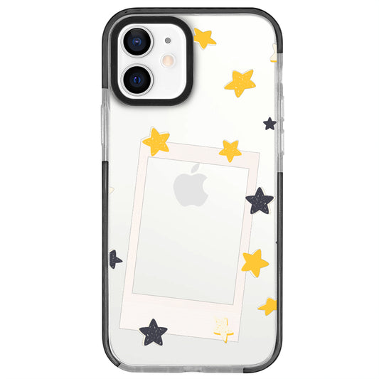 iPhone 12 Stars Image Polaroid Telefon Kılıfı