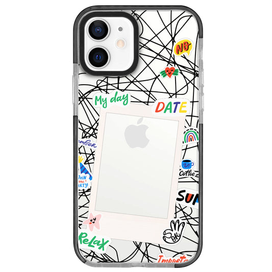 iPhone 12 Relax Polaroid Telefon Kılıfı