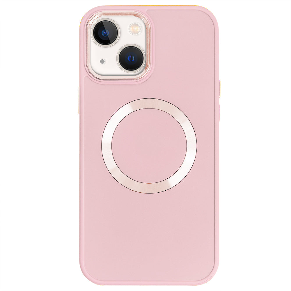 Apple iPhone 14 Plus Renkli Magsafe Case Pembe