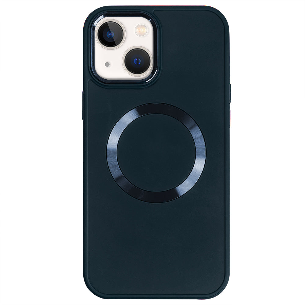 Apple iPhone 15 Plus Renkli Magsafe Case Petrol Mavisi
