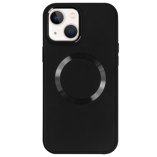 Apple iPhone 14 Plus Renkli Magsafe Case Siyah