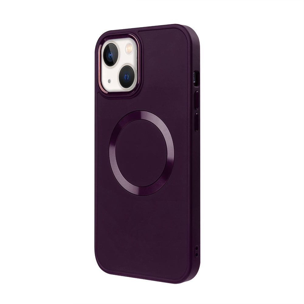 Apple iPhone 14 Plus Renkli Magsafe Case Cherry