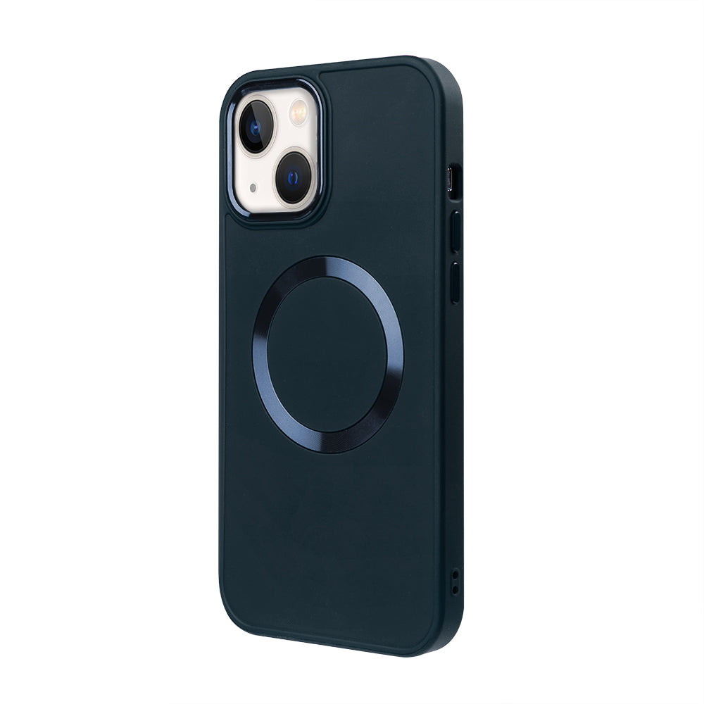 Apple iPhone 14 Plus Renkli Magsafe Case Petrol Mavisi