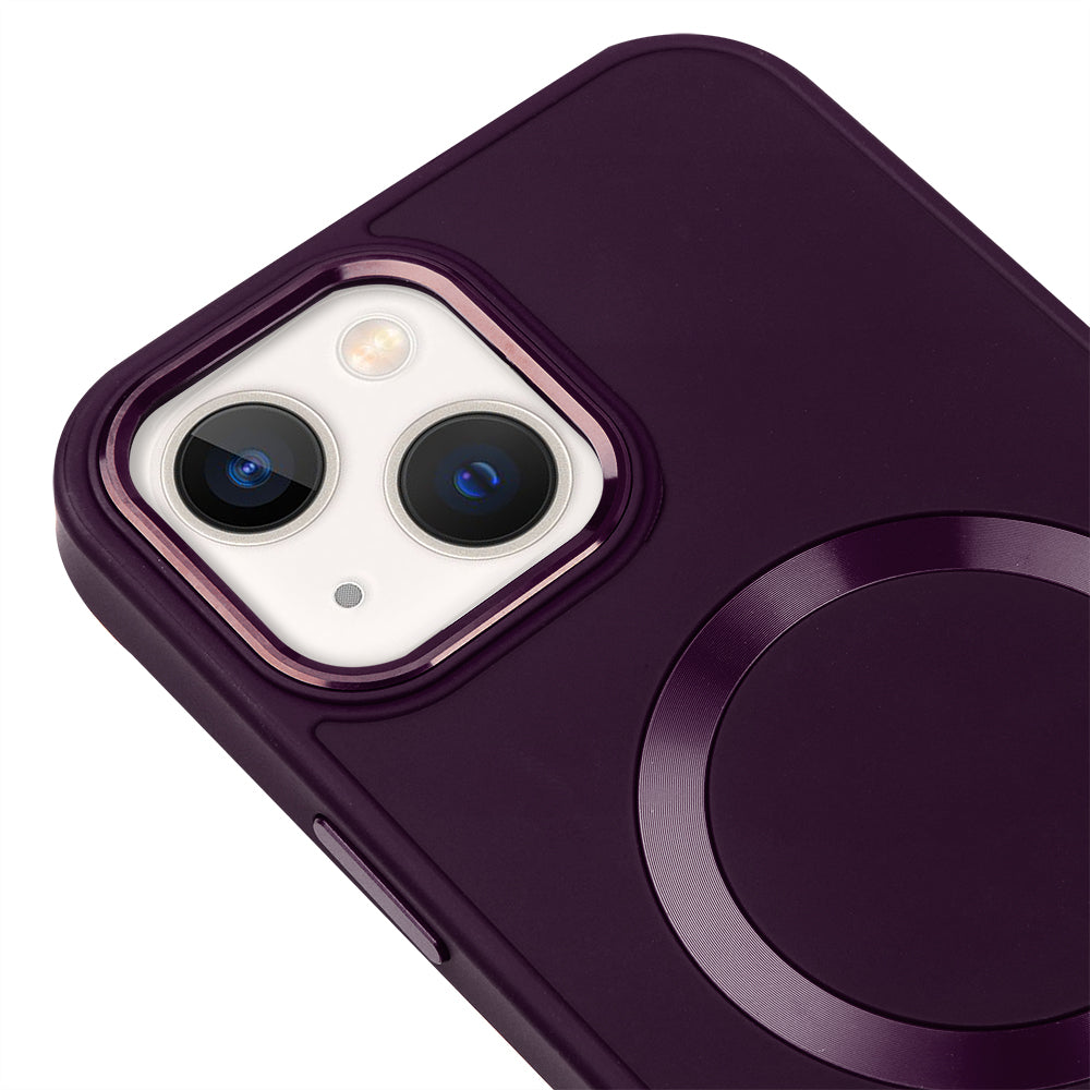 Apple iPhone 14 Plus Renkli Magsafe Case Cherry