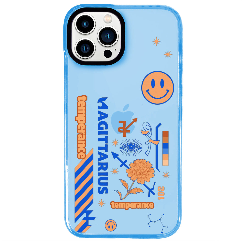 iPhone 13 Pro Yay Burcu The Emperor Telefon Kılıfı - Azure