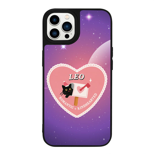 iPhone 13 Pro Aslan Burcu Heart In Stars Telefon Kılıfı - Popsoketsiz