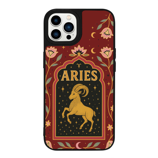 iPhone 13 Pro Koç Burcu Night Stars Telefon Kılıfı - Popsoketsiz