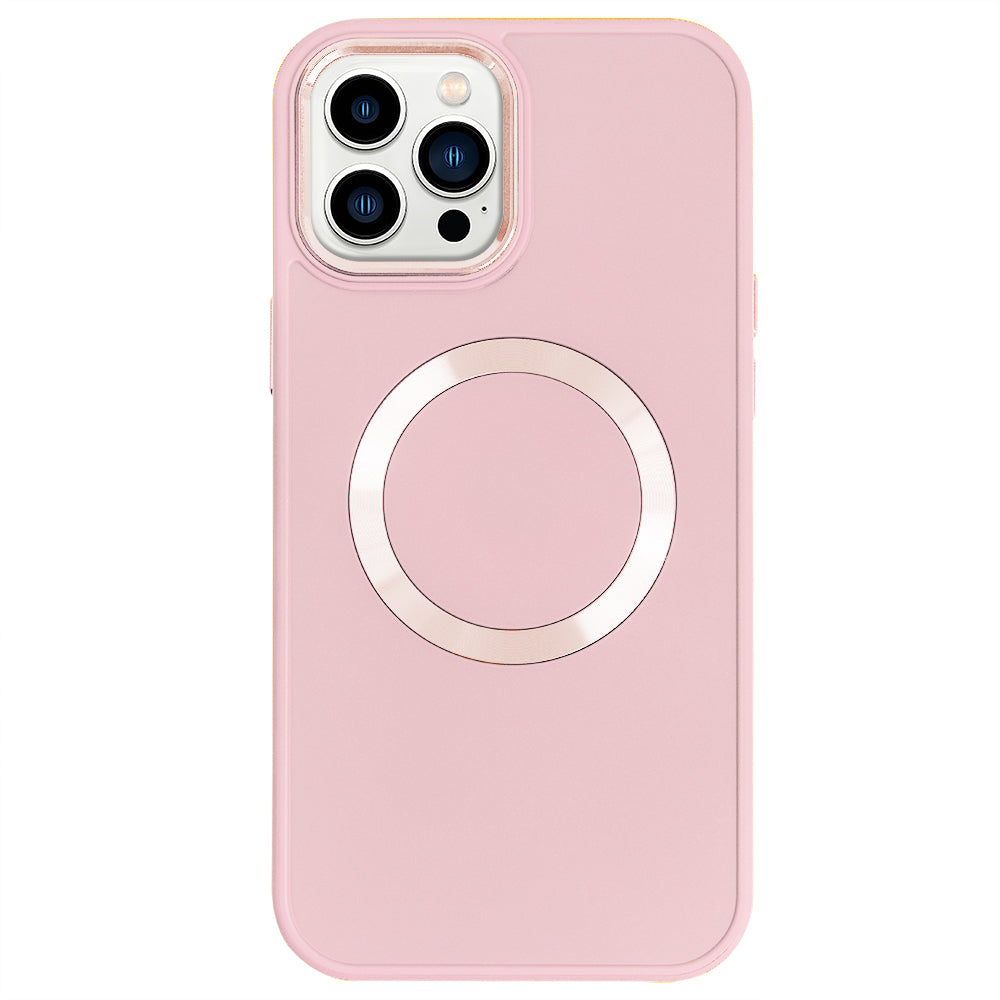 Apple iPhone 15 Pro Magsafe Case Pembe