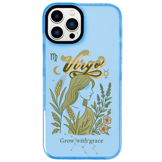 iPhone 13 Pro Max Başak Burcu Way of Aries Telefon Kılıfı - Azure