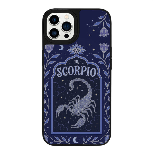 iPhone 13 Pro Max Akrep Burcu Night Stars Telefon Kılıfı - Popsoketsiz