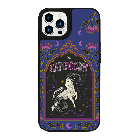 iPhone 13 Pro Max Oğlak Burcu Night Stars Telefon Kılıfı - Popsoketsiz