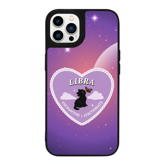 iPhone 13 Pro Max Terazi Burcu Heart In Stars Telefon Kılıfı - Popsoketsiz