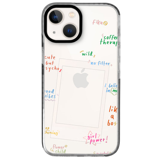 iPhone 13 Mini Therapy Polaroid Telefon Kılıfı