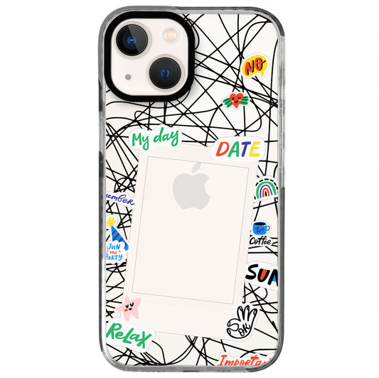 iPhone 13 Mini Relax Polaroid Telefon Kılıfı