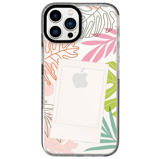 iPhone 13 Pro Max Leaves Polaroid Telefon Kılıfı