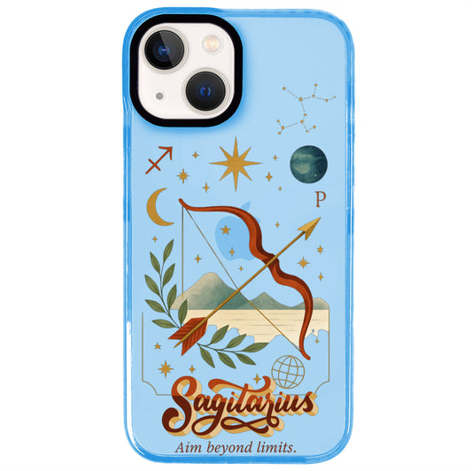 iPhone 15 Plus Yay Burcu Way of Aries Telefon Kılıfı - Azure
