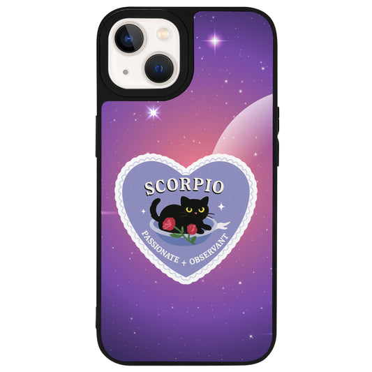 iPhone 15 Plus Akrep Burcu Heart In Stars Telefon Kılıfı - Popsoketsiz