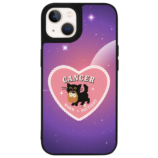 iPhone 15 Plus Yengeç Burcu Heart In Stars Telefon Kılıfı - Popsoketsiz