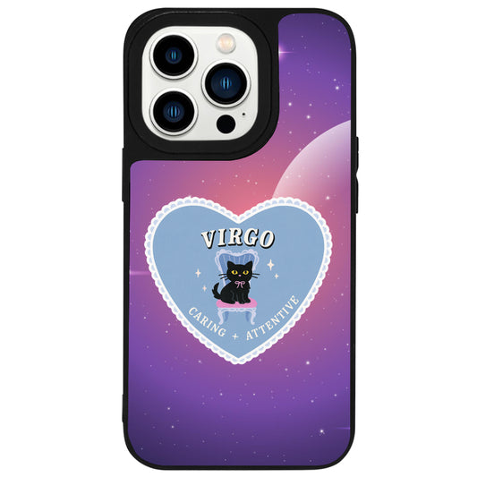 iPhone 15 Pro Max Başak Burcu Heart In Stars Telefon Kılıfı - Popsoketsiz