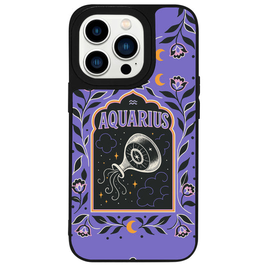 iPhone 15 Pro Max Kova Burcu Night Stars Telefon Kılıfı - Popsoketsiz