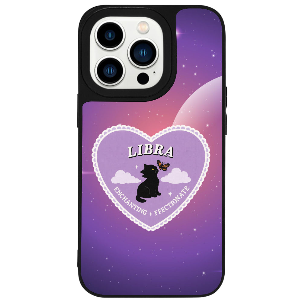 iPhone 15 Pro Max Terazi Burcu Heart In Stars Telefon Kılıfı - Popsoketsiz