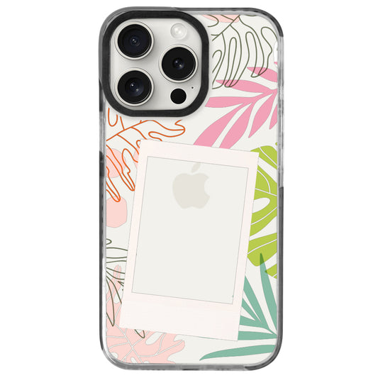 iPhone 15 Pro Max Leaves Polaroid Telefon Kılıfı