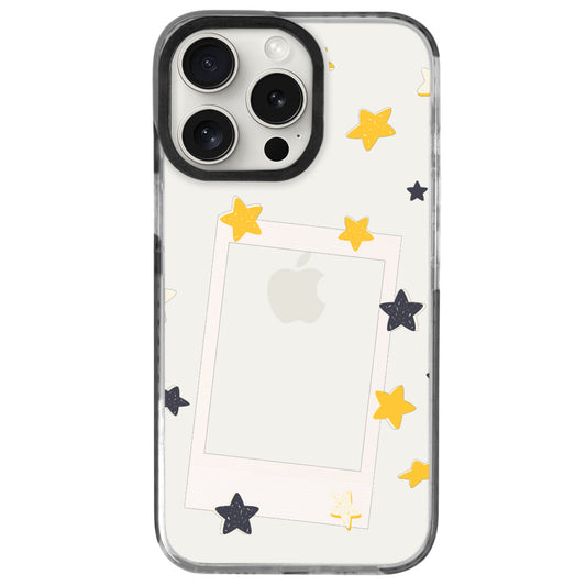 iPhone 15 Pro Max Stars Image Polaroid Telefon Kılıfı