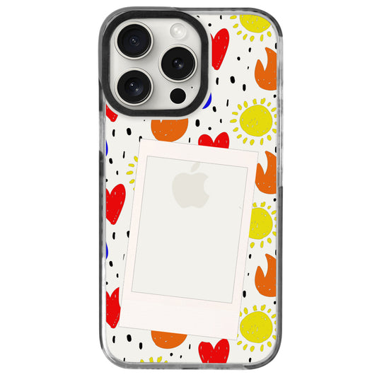 iPhone 15 Pro Max Hot Sun Polaroid Telefon Kılıfı