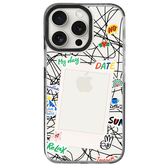 iPhone 15 Pro Max Relax Polaroid Telefon Kılıfı