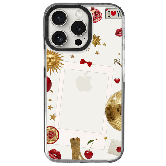 iPhone 15 Pro Max Love You Polaroid Telefon Kılıfı