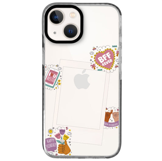 iPhone 15 Bff Ever Polaroid Telefon Kılıfı