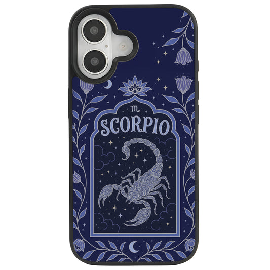 iPhone 16 Akrep Burcu Night Stars Telefon Kılıfı - Popsoketsiz