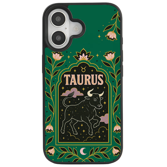 iPhone 16 Boğa Burcu Night Stars Telefon Kılıfı - Popsoketsiz