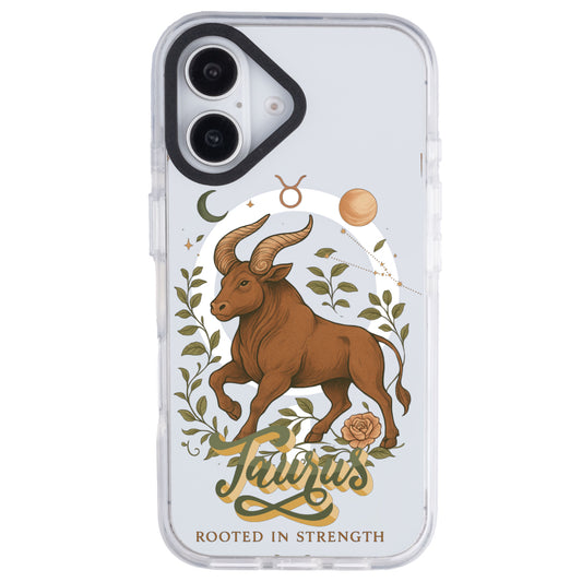 iPhone 16 Plus Boğa Burcu Way of Aries Telefon Kılıfı - Beyaz