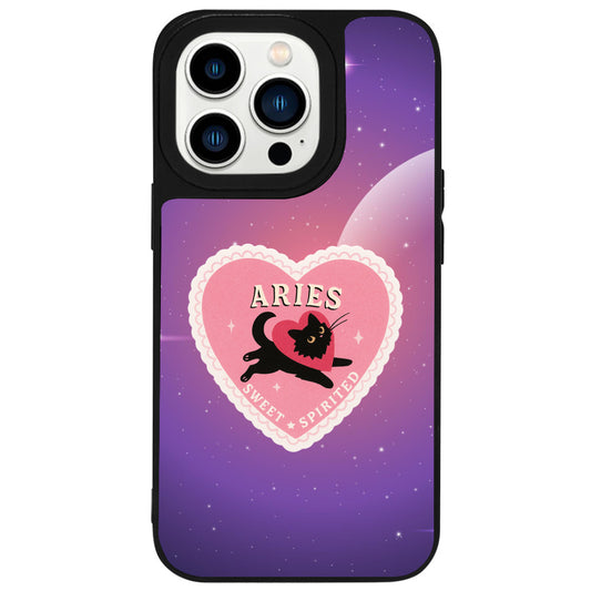 iPhone 16 Pro Koç Burcu Heart In Stars Telefon Kılıfı - Popsoketsiz
