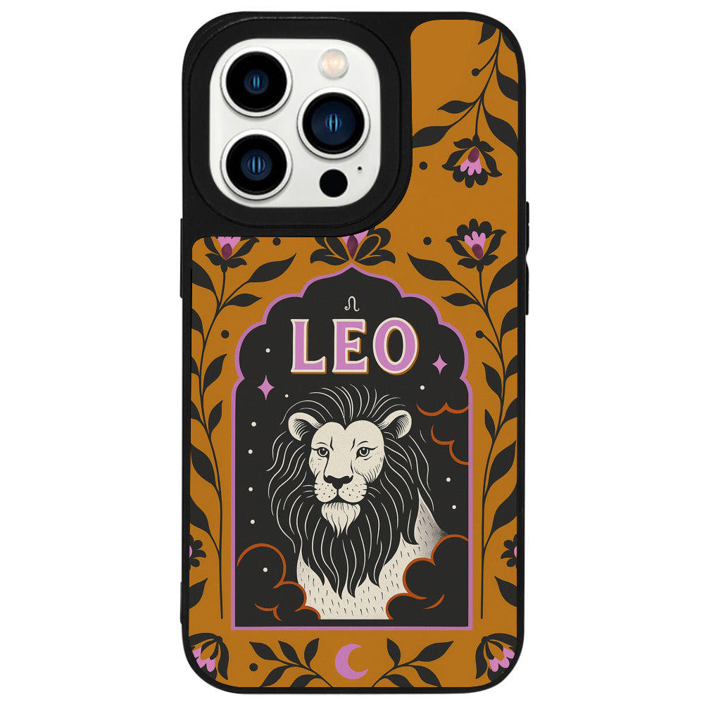 iPhone 16 Pro Max Aslan Burcu Night Stars Telefon Kılıfı - Popsoketsiz