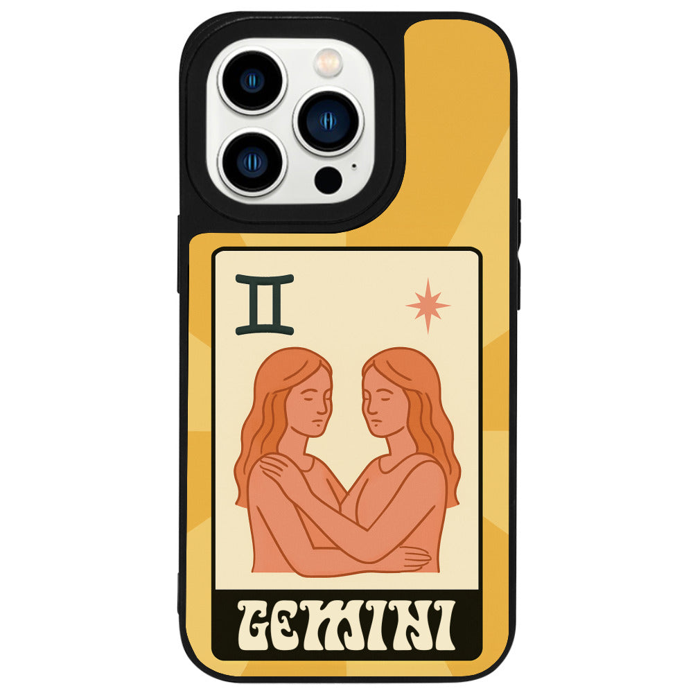 iPhone 16 Pro Max İkizler Burcu Sun Light Stars Telefon Kılıfı - Popsoketsiz